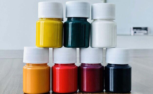 （圖：印花色漿展示圖）