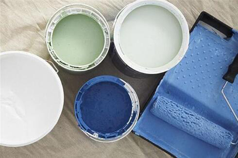 （圖：涂料展示圖）